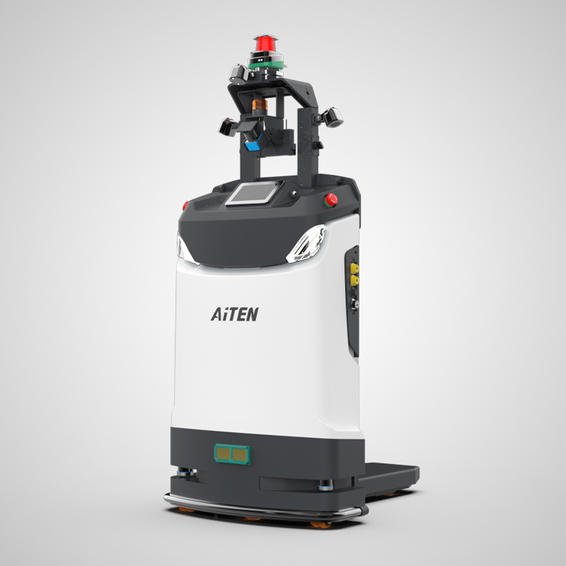 Robot chariot élévateur intelligent ALV02 |Mobile omnidirectionnel |Charge nominale : 200 kg.